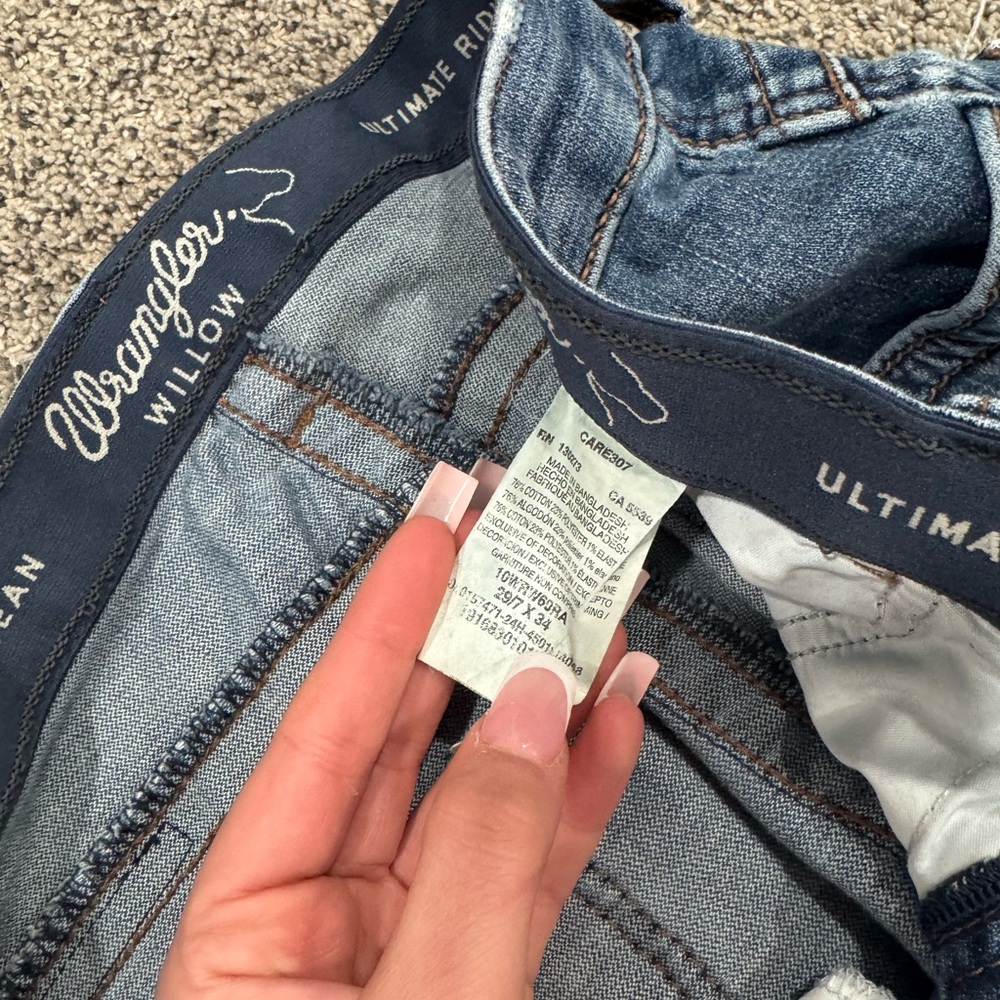 Wrangler High Rise Denim Jeans